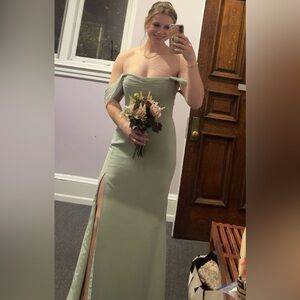 Sage Green bridesmaids dress